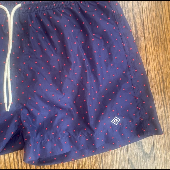 GANT Rugger Slim-Fit Dot Swim Trunks, Size M - Picture 9 of 11